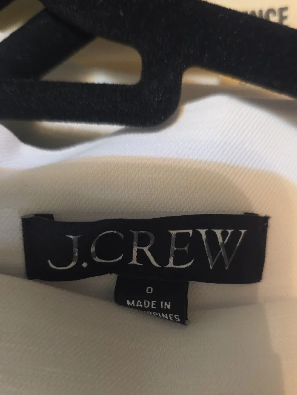 J. Crew White Sleeveless Button-Front Mini Dress
